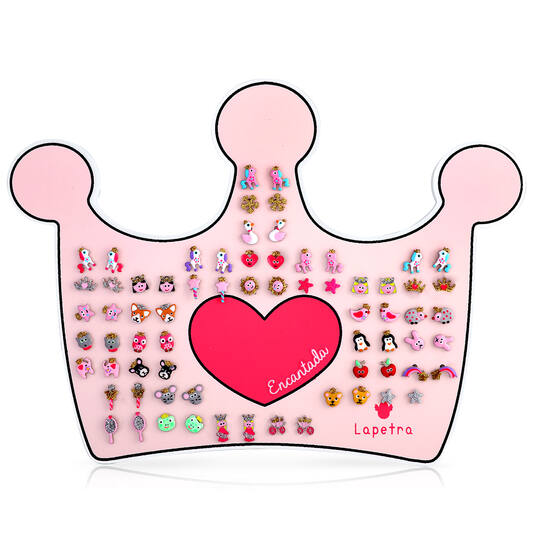 Oorknopjes Set - Prinsessen Kroon - 35st