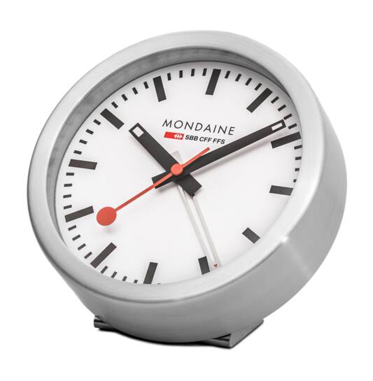  Klokken - Desk clocks - 12,5cm - Silver