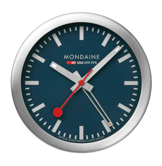  Klokken - Desk clocks - 12,5cm - Silver