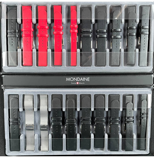 Mondaine bandenset 20 stuks + map