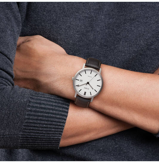  Titanium - Ø40 - Leather