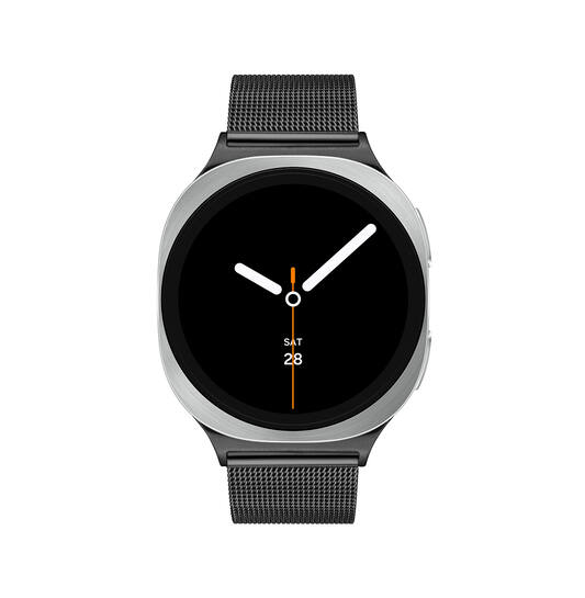  Galaxy Watch 8 LTE - Ø40 - Zilverkleurig - Zwart
