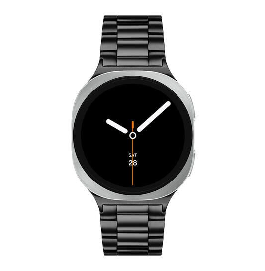  Galaxy Watch 8 LTE - Ø40 - Silberfarbig - Schwarz