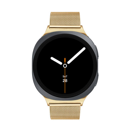  Galaxy Watch 8 LTE - Ø44 - Grau - Goldfarbig