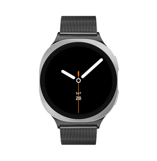  Galaxy Watch 8 LTE - Ø44 - Silberfarbig - Schwarz