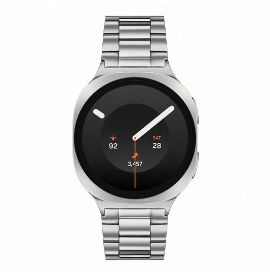  Galaxy Watch 9 LTE - Ø40 - Crème - Silberfarbig