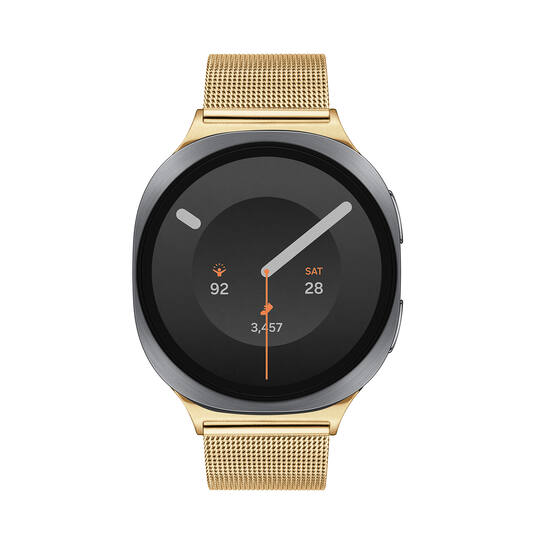  Galaxy Watch 9 - Ø44 - Silberfarbig - Goldfarbig