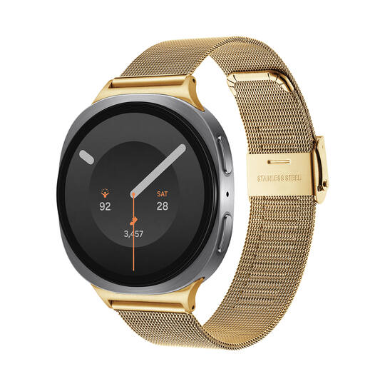 Galaxy Watch 9 - Ø44 - Silberfarbig - Goldfarbig
