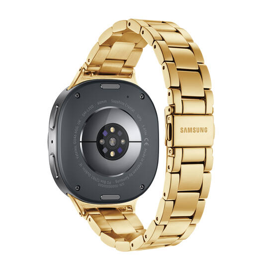  Galaxy Watch 9 - Ø44 - Silberfarbig - Goldfarbig