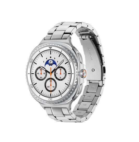  Galaxy Watch 8 Classic - Ø46 - Wit - Zilverkleurig