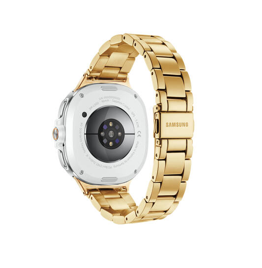  Galaxy Watch 8 Classic - Ø46 - Schwarz - Goldfarbig