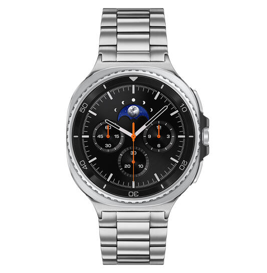  Galaxy Watch 8 Classic - Ø46 - Schwarz - Silberfarbig