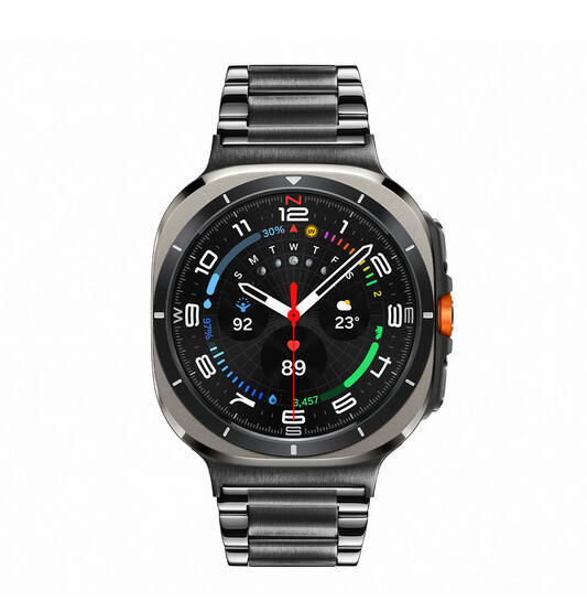 Galaxy Watch Ultra LTE - Ø47 - Silberfarbig - Schwarz