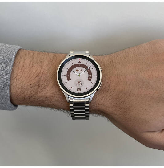 Galaxy Watch5 - Ø45cm - Zilverkleurig