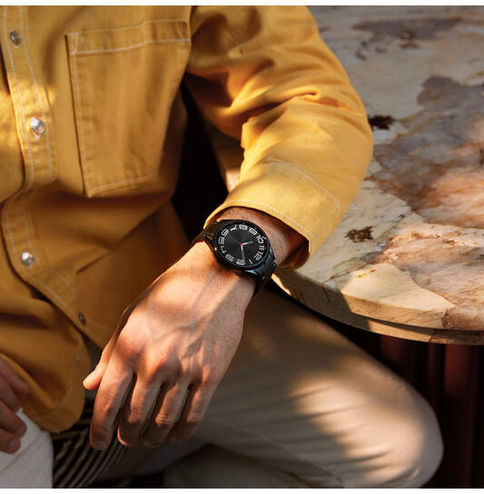  Galaxy Watch 6 Classic - Ø47 - Schwarz - Schwarz