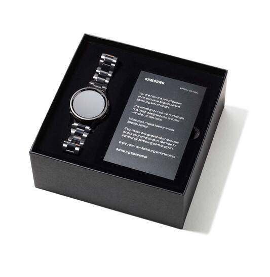  Galaxy Watch 6 Classic - Ø47 - Schwarz - Schwarz