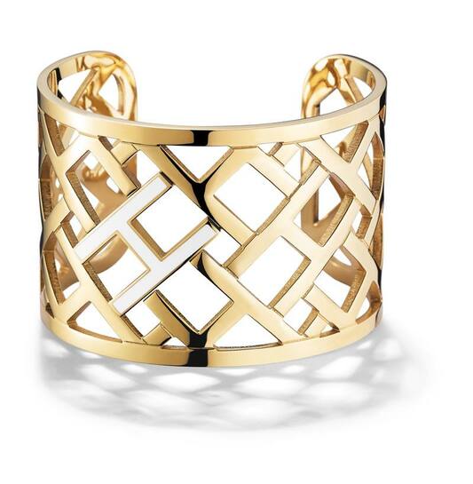  Halve bangle - Staal - 8cm