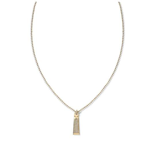  Colliers à pendentif - Acier - 60cm