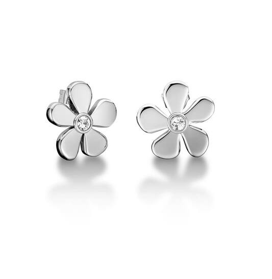  Boucles d'oreilles à puces - Acier - 1cm