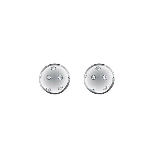  Boucles d'oreilles à puces - Acier - 1cm