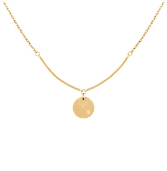  Necklaces with pendant - Steel - 45cm