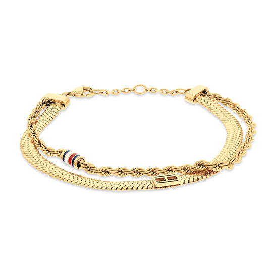  Gliederarmbänder - Stahl - 19cm
