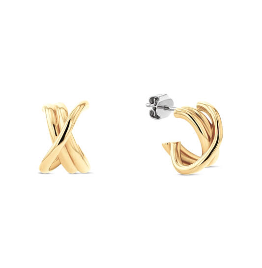  Ear studs - Steel - 1cm