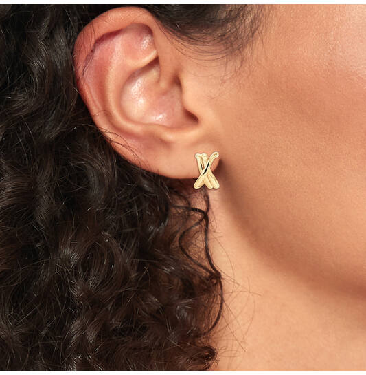  Ear studs - Steel - 1cm