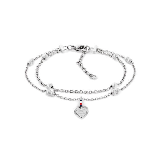 Gliederarmbänder - Stahl - 19cm