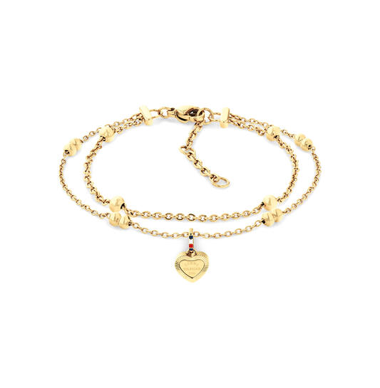  Gliederarmbänder - Stahl - 19cm
