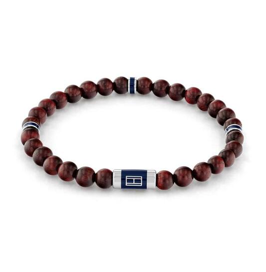  Bracelets en perles - Bois - 20cm