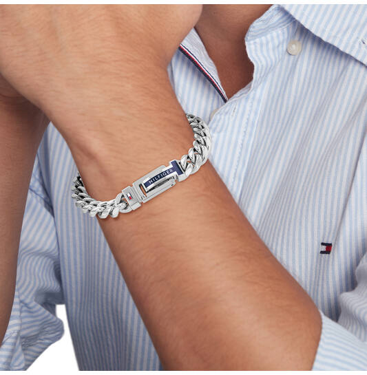  Bracelets à maillons - Acier - 21cm