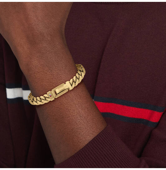  Bracelets à maillons - Acier - 19cm