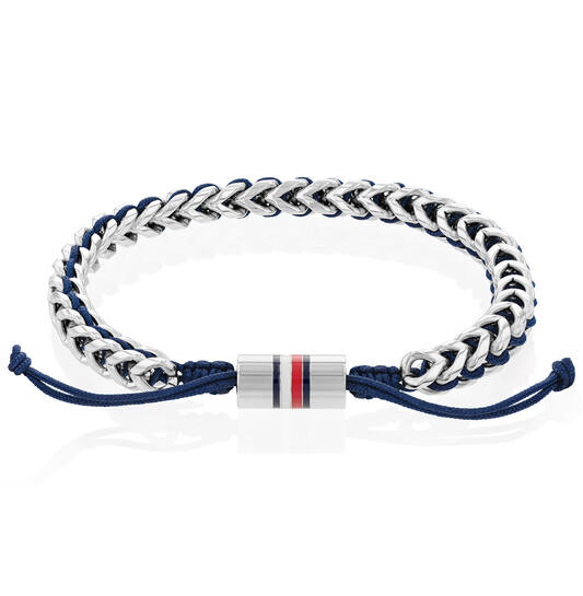   bracelet tressé - Acier - 19,5cm