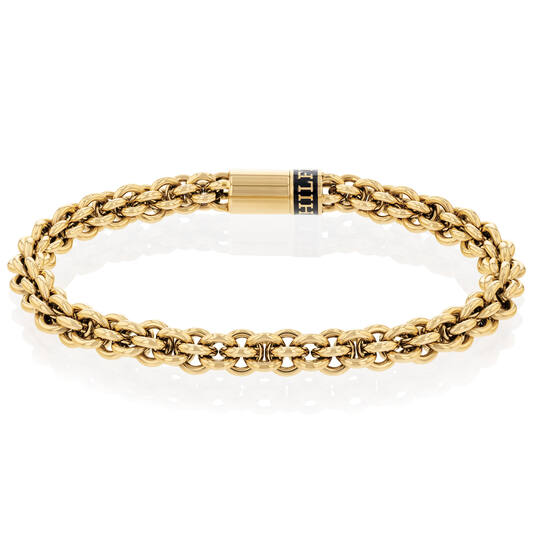  Gliederarmbänder - Stahl - 19cm