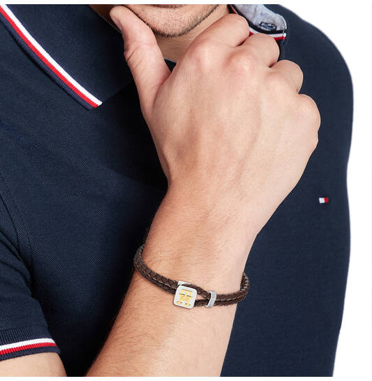  Lederarmbänder - Leder - 19cm
