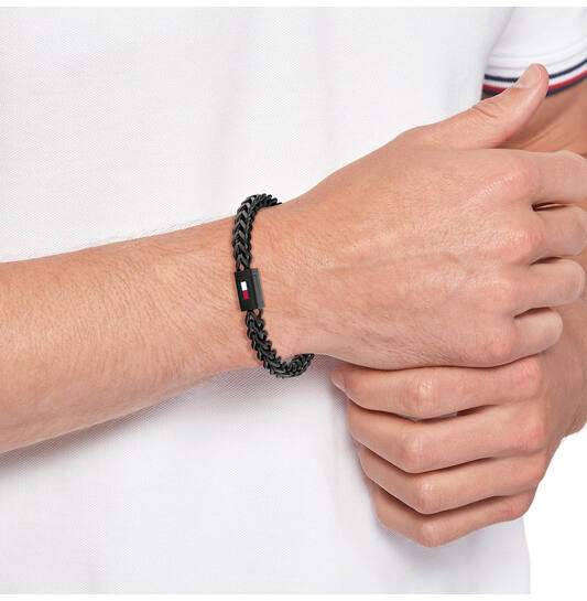  Gliederarmbänder - Stahl - 19cm