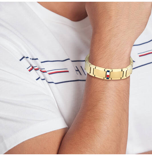  Bracelets à maillons - Acier - 19cm