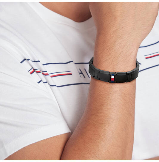  Bracelets à maillons - Acier - 19cm