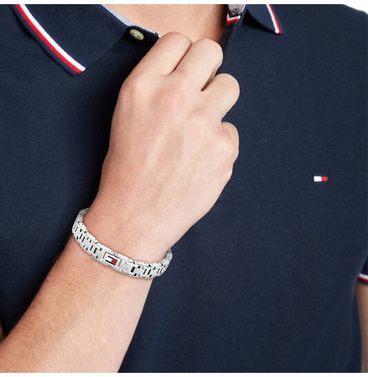  Gliederarmbänder - Stahl - 19cm