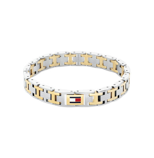  Bracelets à maillons - Acier - 19cm