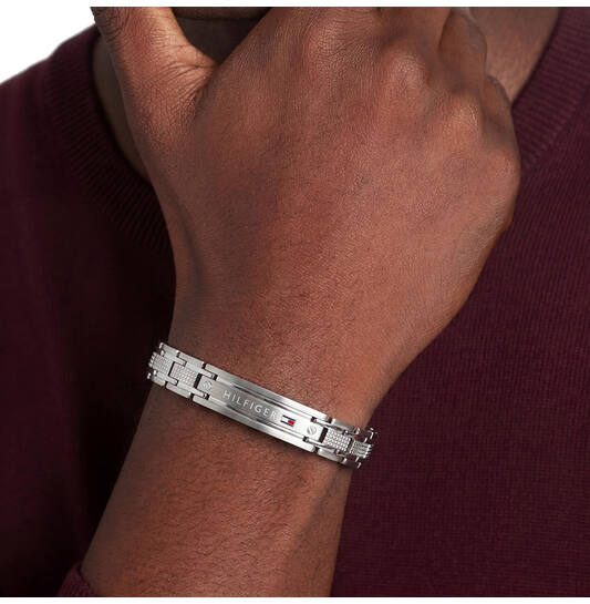  Bracelets à maillons - Acier - 19cm