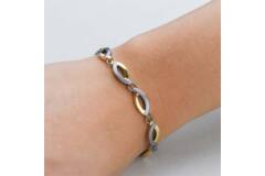  Schakelarmband - Titanium - 21cm