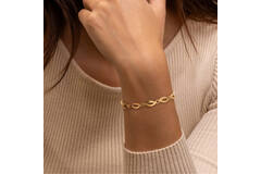  Bracelets à maillons - Titane - 20cm