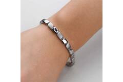  Bracelets à maillons - Titane - 20cm