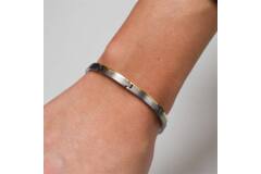  Bracelets à maillons - Titane - 20cm