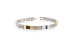  Link bracelets - Titanium - 20cm