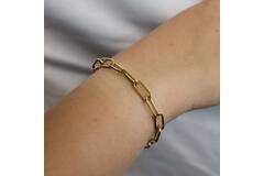  Link bracelets - Titanium - 20cm