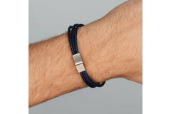  Armband - Leer - 19cm