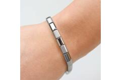  Schakelarmband - Titanium - 20cm